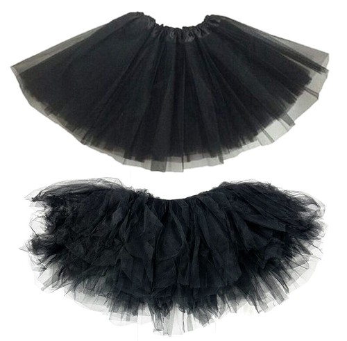 Black tutu skirt - skirt, halloween