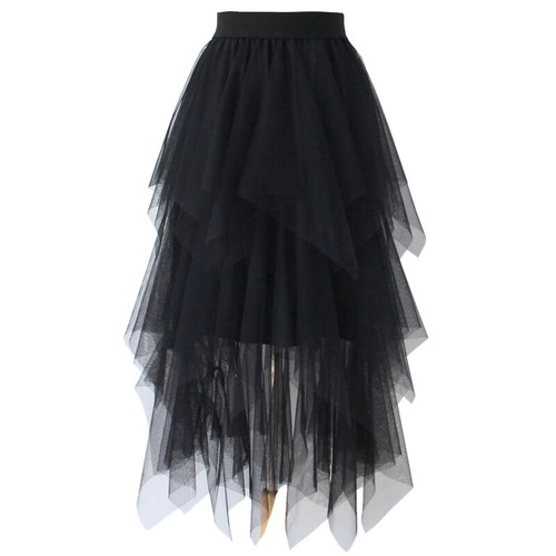 Lady layered mesh - layered, tulle