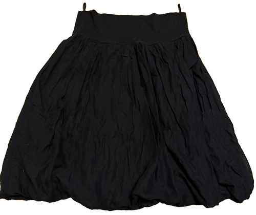Zara basic black puffy - basic,