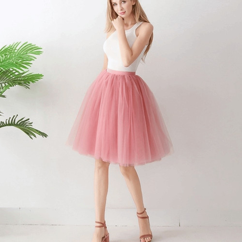 Soft puffy skirts mesh - soft,