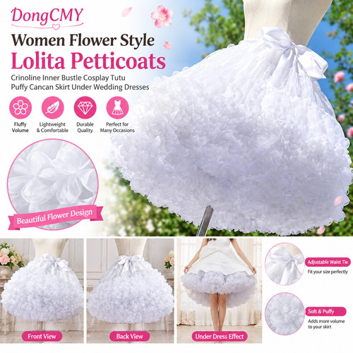 Women lolita petticoat tutu - petticoat,