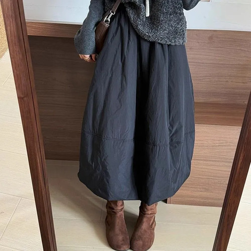 Lady quilted padded skirt - lady,